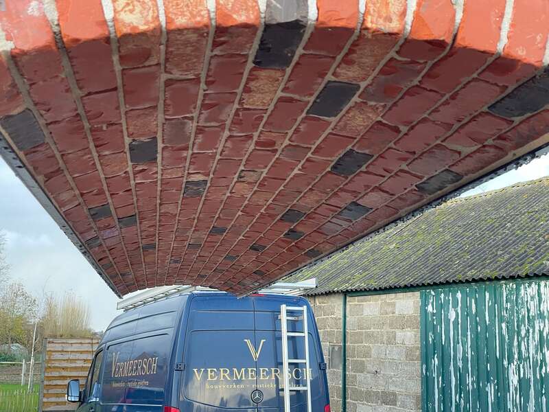 Tamburogewelf-prefab-gewelven-vermeersch-ploegsteert -  - Tamburogewelf