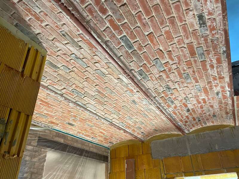 tamburogewelf-vermeersch-gewelven-tamburo-prefab-inkom-hall-plafond-plafon -  - Tamburogewelf